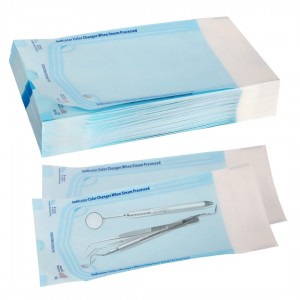 House Brand Self Sealing Sterilization Pouches 3.5" x 10" (3.5" x 9") Autoclave Bags 200/Bx
