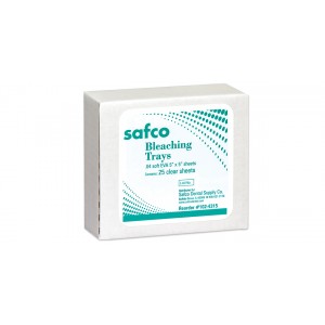Bleaching trays clear 5"; x 5";  25/box