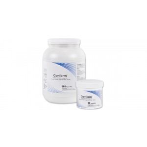 Safco conform 3-spill 800mg fast set (aqua/white) 50/jar