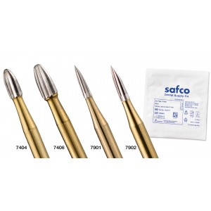 T&f bur 12-bladed fg #7902 needle, 5-pack