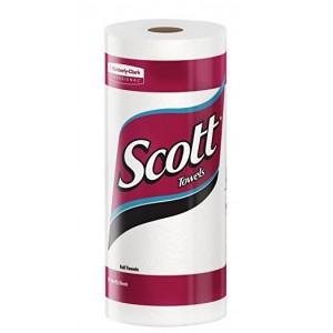 Scott Kitchen Roll Towel 11" X 8.78" White 20/Roll Case