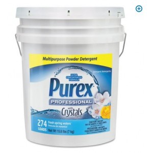 Purex Dry Detergent, Original Fresh Scent, Powder, 15.6 lb. Pail