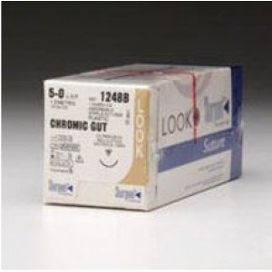 Suture Chromic Gut Undyed C-6 3-0 27" 12/Bx