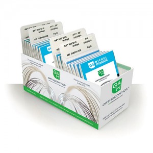 Archwire Storage Box For Sleeve Packs