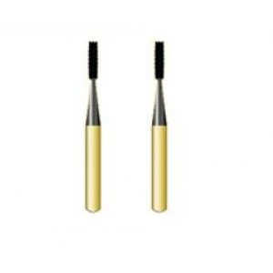 G/557 Flat-End Fissure TREX Gold Carbides