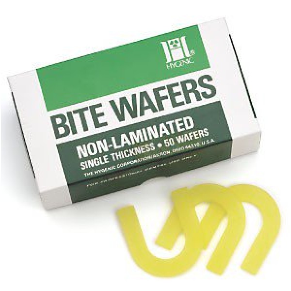 Hygenic Waxes Yellow Bite Wafers (50/pk)