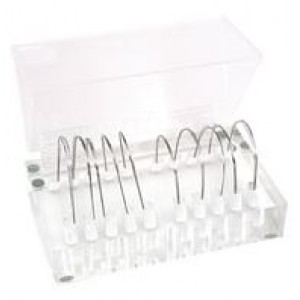 Archwire Rack with Cover - 10 Wire Holder