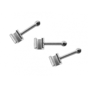 Stainless Steel Crimpable Ball Hooks (20 ct)