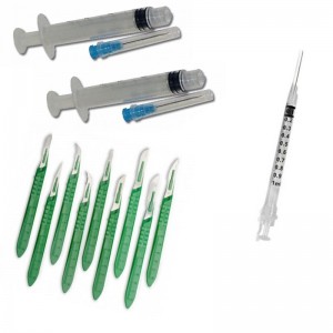 Scalpels/Blades/Needles/Syringes