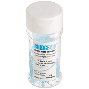 BridgeAid Dental Floss Threader 1000/Bx