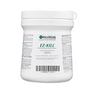 EZ-Kill Wipes 6"x6.75" 160/Can