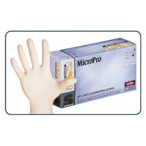 MicroPRO PF Latex Exam Gloves - CASE OF 10