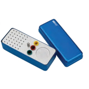 Aluminum Endo Box Oblong Type A Red