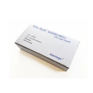 Adentage Mix-Seal Mixing Well with Light Shield 200 pcs/box and 20 pcs Shield Covers. (Standard Package)