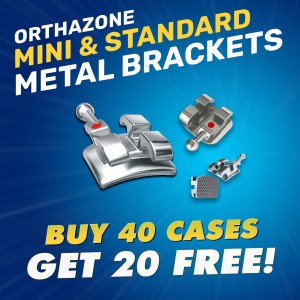 BRACKETS PROMO - BUY 40 CASES GET 20 FREE