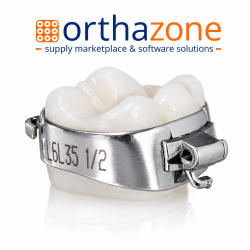 1st Molar Mandibular Bands – Attachment-Free, 5 Bands/Pack - ORTHAZONE.COM