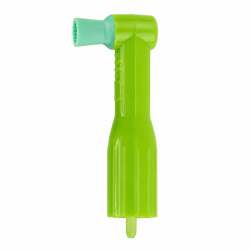 BeeSure 90&deg; Right Prophy Angle – Soft Green (100/Box) - DC Dental