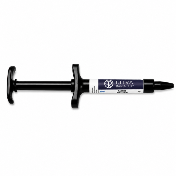 Ultra Band-Lok&reg; Blue Fluoride Band Cement &ndash; 5 g Push Syringe
