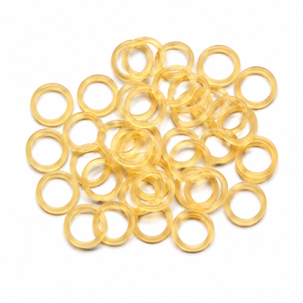Amber Latex Intraoral Orthodontic Elastics (5000 Count)