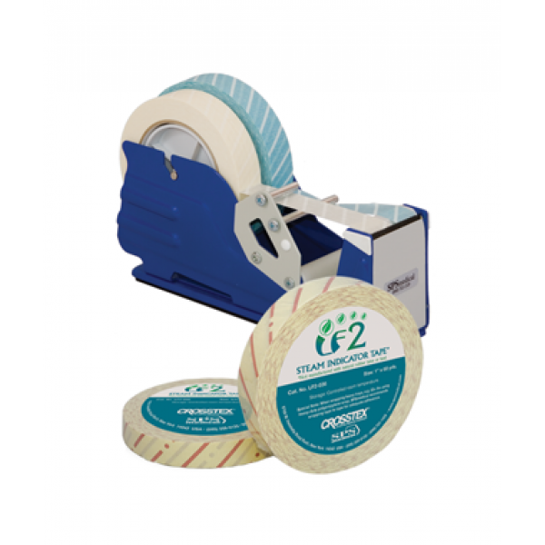 Crosstex Indicator Tape, 1" x 60 yds, Lead Free, Latex-Free (LF), 18 rl/cs