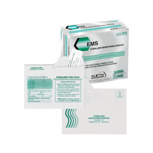 Crosstex Ems Sterilizer Monitoring Service, 12 tests/bx