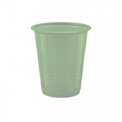 Plastic Cups 5oz. 1000/Cs Green - DC Dental