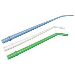 The Essentials Surgical Aspirator Tips 1/8" 25/Pk White - DC Dental