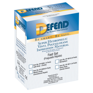 DEFEND VPS Material 4x50mL Regular-Set Heavy-Body