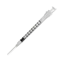 Tuberculin Syringe/Needle 1cc 25ga 1000/Cs - DC Dental