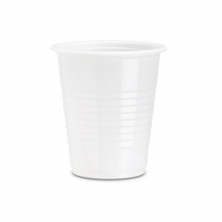 Plastic Cups 5oz. 1000/Cs White - DC Dental