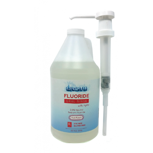 Neutral Sodium Fluoride Rinse Fruit Punch 64oz/Bt (15803)