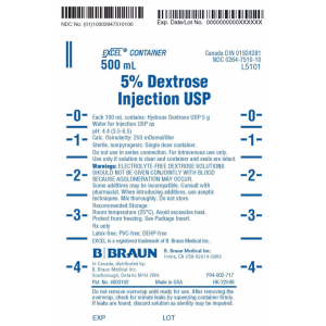 5% Dextrose Injection 1000ml