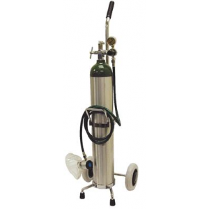 "E" Oxygen Crash Cart Kit Full Tank