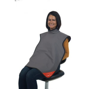 Visionary Lead X-Ray Apron w/Collar Adult Beige