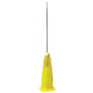 Appli-Vac 3/4 Bendable Needle Tips 100/Cup 20ga Yellow