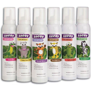 Zooby Turtle Melon Fluoride Foam