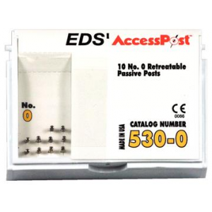 Accesspost Refill #0 Yellow 10/Bx