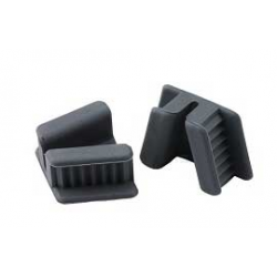 Mouth Props Rubber Dark Gray Medium-Child 2/Pk - DC Dental