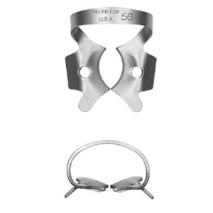 Rubber Dam Clamp Satin Finish 56