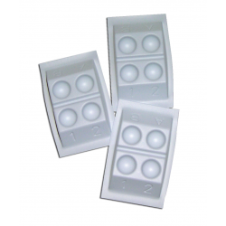 The Essentials Disposable Mixing Wells 4-Well 200/Pk - DC Dental