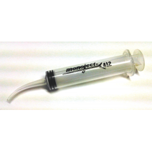 Monoject Curved Tip Syringe 12cc 50/Box