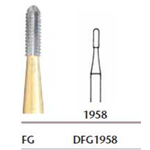 Carbide Bur FG # 1958 5/Pk