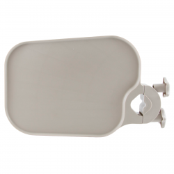 Post Mounted Utility Tray White Post Mounted Utility Tray White - DC Dental