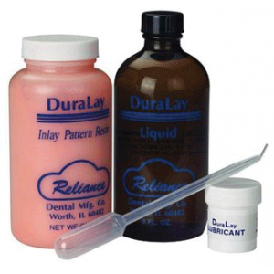 DuraLay Inlay Resin Powder 2oz Red