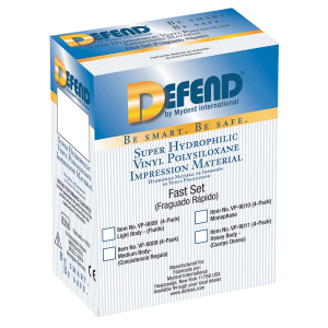 DEFEND VPS Material 4x50mL Fast-Set Heavy-Body