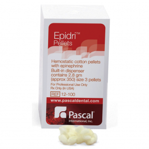 EpiDri Hemostatic Pellets #3 Yellow 350/Box
