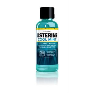 Listerine Cool Mint Mouthwash 3.2oz 24/Case