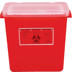 Monoject Sharps Container Red 8gal