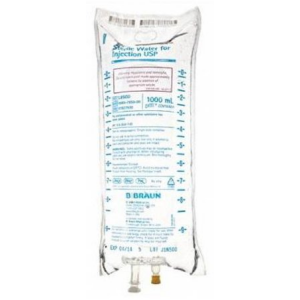 Sterile Water For Injection 1000ml (pack of 2)