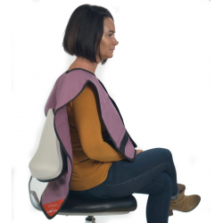 Visionary Lead X-Ray Apron Panoramic Poncho Blue - DC Dental